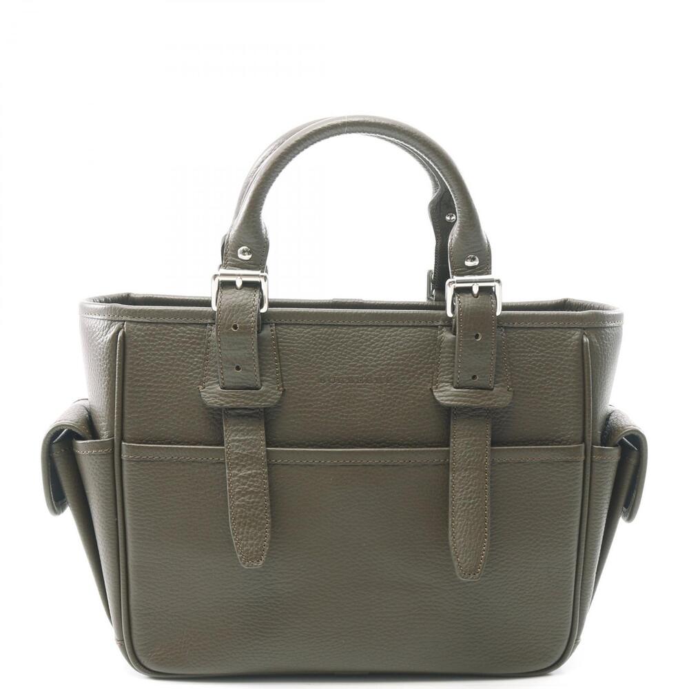 Burberry Brown Leather Handbag - Picture 1 of 8